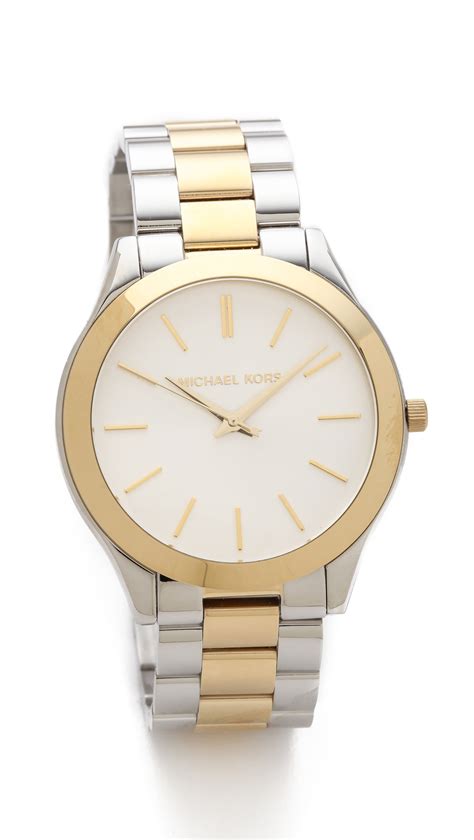 michael kors runway watch slim.